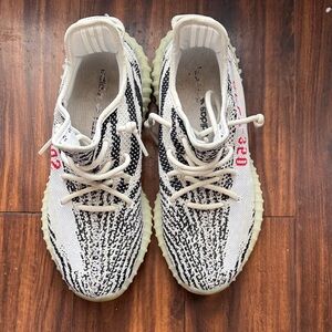 Adidas Yeezy Boost 350 V2 Zebra Black White Red